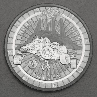 Silbermünze 1oz "Mars Landing" 2021 Perseverance Rover (Niue)
