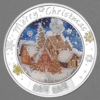 Silbermünze 1oz "Merry Christmas 2021" 