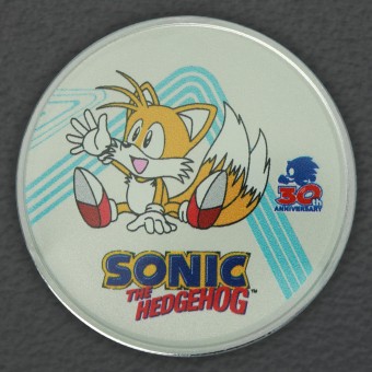 Silbermünze 1oz "Tails" 2021 (koloriert) Sonic the Hedgehog 30th Anniversary (Niue)