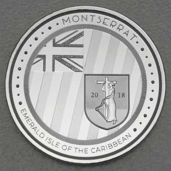Silbermünze 1oz "Emerald Isle of the Caribbean" 2018 Eastern Caribbean 8 (Montserrat)