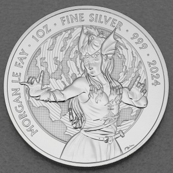 Silbermünze 1oz "Morgan le Fay" 2024 Myths and Legends (Großbritannien)