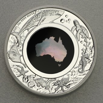 Silbermünze 1oz "Mother of Pearl" 2021 (PP) Great Southern Land (Australien)