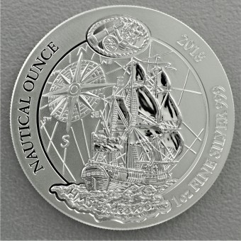 Silbermünze 1oz "Nautical Ounce 2018-Endeavour" 