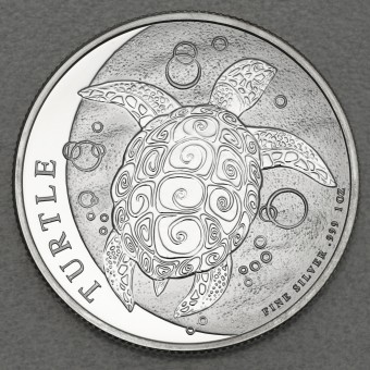 Silbermünze 1oz "Schildkröte" 2019 (Niue)