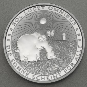 Silbermünze 1oz "Sol Lucet Omnibus" 2021 Ottifanten – Sunnyfant (Tuvalu)