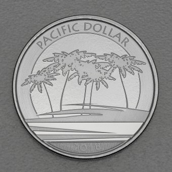 Silbermünze 1oz "Pacific Dollar 2018" (Fiji) 