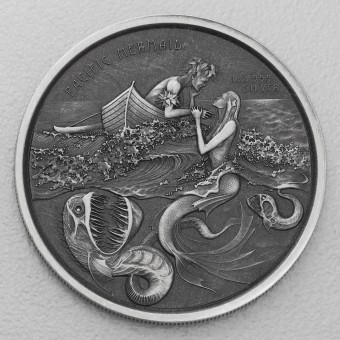 Silbermünze 1oz "Pacific Mermaid" 2021" AF (Samoa)