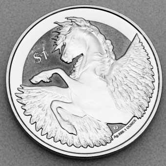 Silbermünze 1oz "Pegasus 2018" (Virgin Islands) 