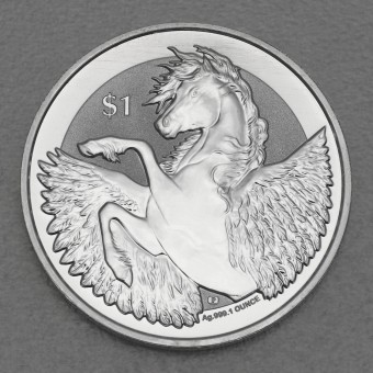 Silbermünze 1oz "Pegasus" 2019 (Britische Jungferninseln)