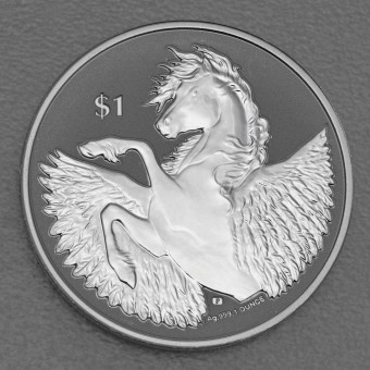 Silbermünze 1oz "Pegasus 2022" (Virgin Islands) 