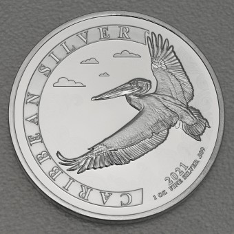 Silbermünze 1oz "Pelican 2021" (Barbados) 