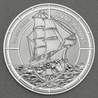 Silbermünze 1oz "Anne Bonny" 2021 Pirate Queens (Salomonen)