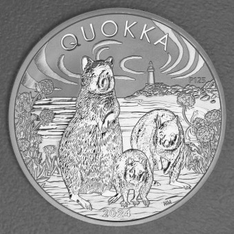 Silbermünze 1oz "Quokka" 2024 (Australien)