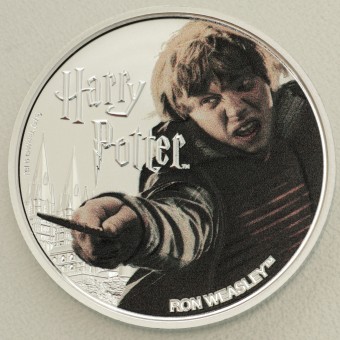 Silbermünze 1oz "Ron Weasley" 2020 (PP) Polierte Platte, koloriert