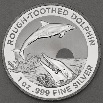 Silbermünze 1oz "Rough-Toothed Dolphin" 2023 (RAM) 19% (Australien)