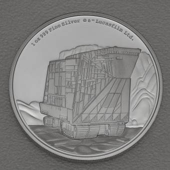 Silbermünze 1oz "Sandcrawler" 2022 (PP) Star Wars™ (Niue)