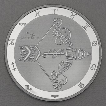 Silbermünze 1oz "Schütze" 2024 Sagittarius (Tokelau)