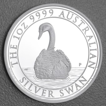 Silbermünze 1oz "Schwan" 2023 (PP) diff. (Australien)