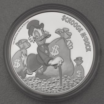 Silbermünze 1oz "Scrooge McDuck" 2015 Disney (Niue)