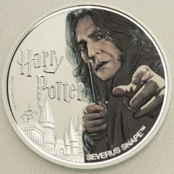 Silbermünze 1oz "Severus Snape" 2020 (PP) Polierte Platte, koloriert