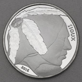 Silbermünze 1oz "Sioux Chief" 2016 (USA)