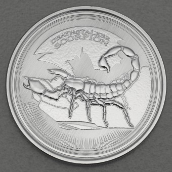 Silbermünze 1oz "Skorpion" 2017 (Tschad)