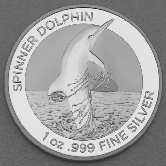 Silbermünze 1oz "Spinner Dolphin" 2020 (Australien)