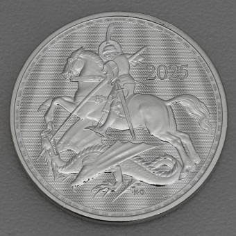 Silbermünze 1oz "St. Georg and the Dragon" 2025 (Großbritannien)
