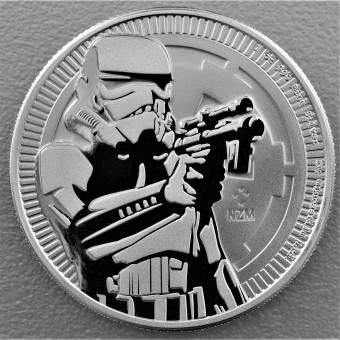 Silbermünze 1oz "Stormtrooper - Star Wars 2018" 