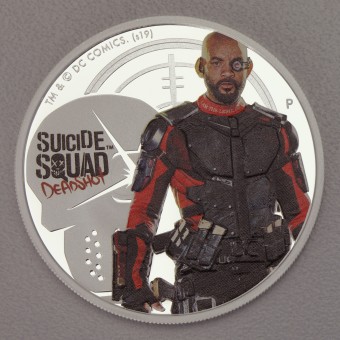 Silbermünze 1oz "Deadshot" 2019 (PP) Suicide Squad (Tuvalu)