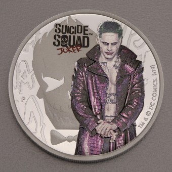 Silbermünze 1oz "Joker" 2019 (PP) Suicide Squad (Tuvalu)