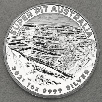 Silbermünze 1oz "Super Pit 2021" Perth Mint 