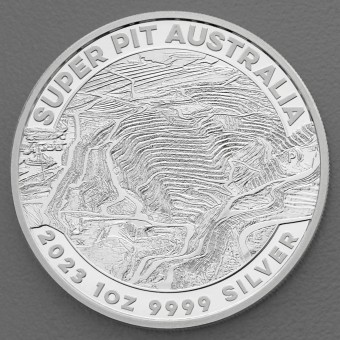 Silbermünze 1oz "Super Pit" 2023 (Australien)