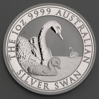Silbermünze 1oz "Swan/Schwan 2019" (Australien) 