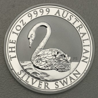 Silbermünze 1oz "Swan/Schwan 2021" (Australien) 