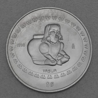 Silbermünze 1oz "Vase" 1998 Präkolumbische Kulturen – Teotihuacan (Mexiko)