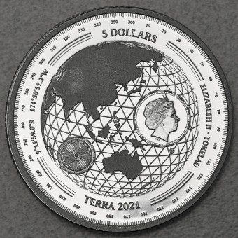 Silbermünze 1oz "Terra 2021" (Tokelau) 