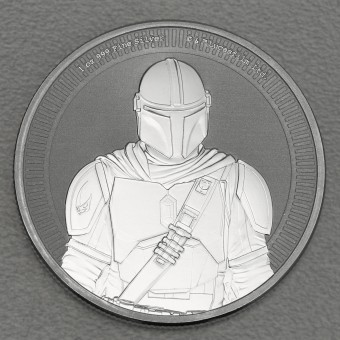 Silbermünze 1oz "The Mandalorian 2021" (Niue) Star Wars Serie