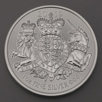 Silbermünze 1oz "The Royal Arms" 2019 (Großbritannien)