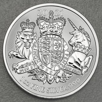 Silbermünze 1oz "The Royal Arms" 2021 (Großbritannien)