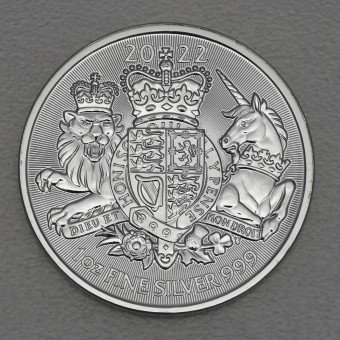 Silbermünze 1oz "The Royal Arms" 2022 (Großbritannien)