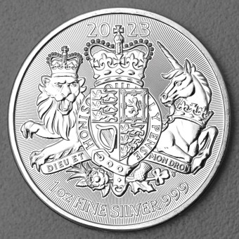 Silbermünze 1oz "The Royal Arms 2023" (UK) 