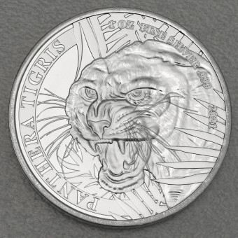 Silbermünze 1oz "Tiger-Panthera Tigris 2021" Laos 