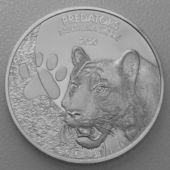 Silbermünze 1oz "Tiger" 2020 Predators (Kongo)