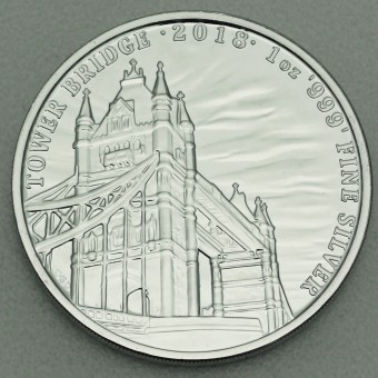 Silbermünze 1oz "Tower Bridge 2018" (UK) 