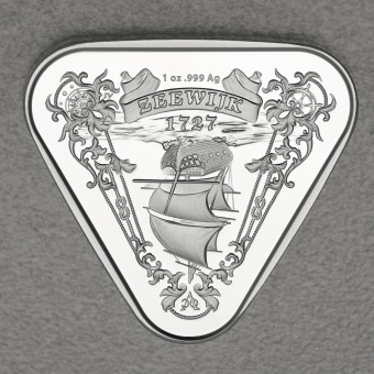 Silbermünze 1oz "Triangular Zeewijk 2021" Shipwrecks Serie