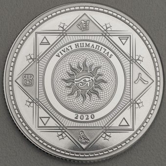 Silbermünze 1oz "Vivat Humanitas" 2020 (Tokelau)