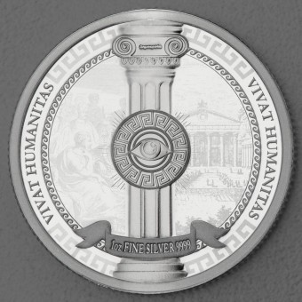 Silbermünze 1oz "Vivat Humanitas" 2023 (Niue)