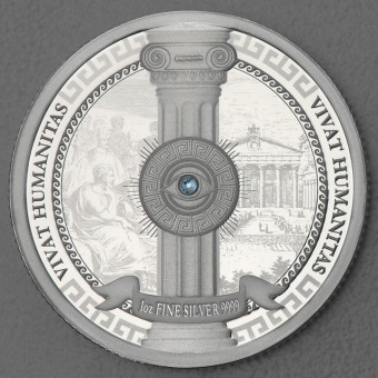 Silbermünze 1oz "Vivat Humanitas" 2023 (PP) (Niue)