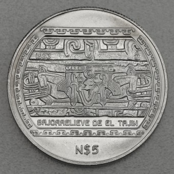 Silbermünze 1oz "El Tajin" 1993 Präkolumbische Kulturen – Veracruz (Mexiko)